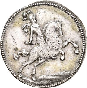 CHRISTIAN V 1670-1699, CHRISTIANIA Sølvavslag u.år/n.d. (5,48 g). S.48