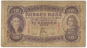 10 kroner 1914. E1817044