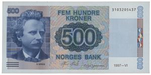 500 kroner 1997