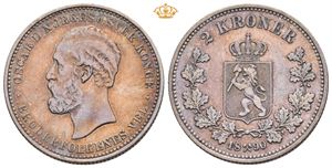 2 kroner 1890