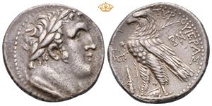 PHOENICIA, Tyre. 126/5 BC - AD 65/6. AR shekel (14,06 g).
