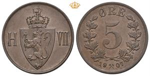 5 øre 1907