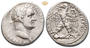 SYRIA, Seleucis and Pieria. Antioch. Vespasian, AD 69-79. AR tetradrachm (14,73 g).