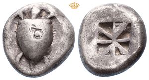 ISLANDS off ATTICA, Aegina. Circa 525-480 BC. AR Stater (11,96 g)