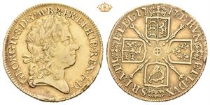 Guinea 1717. (8,31 g). London. Liten kantskade og skrape på advers/minor edge nick and scuffs on obverse