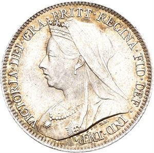 Victoria, 6 pence 1900