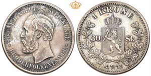 1 krone/30 skilling 1875