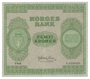 50 kroner 1945. A.4526809