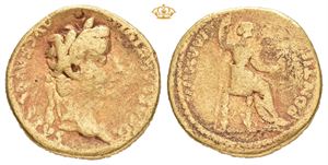 Tiberius, AD 14-37. AV aureus (19,5 mm; 7,51 g)