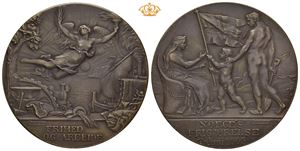Norges frigjørelse 1905. Bronse. 48 mm