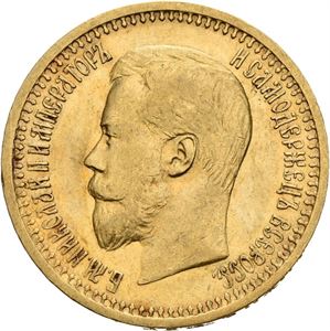 Nikolai II, 7 1/2 rubel 1897