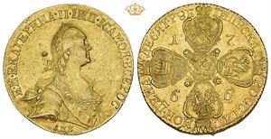 10 Roubles 1766