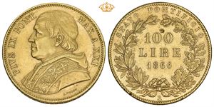 100 Lire 1866