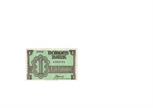 1 krone 1942. A002794