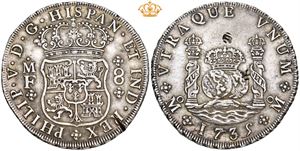 8 Reales 1735 M.F