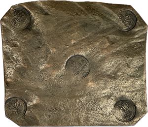 4 daler silvermynt 1742 (3100 g). Avesta