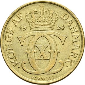 CHRISTIAN X 1912-1947, 2 kroner 1924