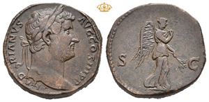 Hadrian, AD 117-138. Æ sestertius (28,69 g)