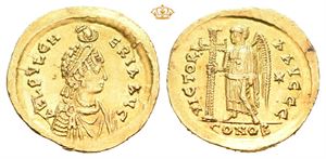 Aelia Pulcheria. Augusta, AD 414-453. AV solidus (4,41 g)