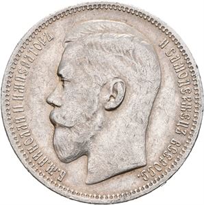 1 rubel 1898, Paris. Lite kantmerke