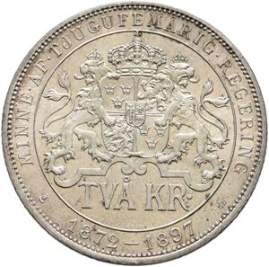 2 kroner jub  1897