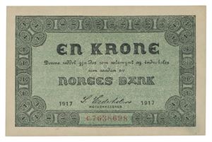 1 krone 1917. C.7638698