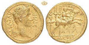 Augustus, 27 BC-AD 14. AV aureus (19,5 mm; 7,87 g)