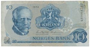 10 kroner 1972 QY0068387
