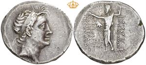 AR Tetradrachm, dated BE 205 = 93/2 BC