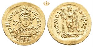 Leo I, AD 457-474. AV solidus (4,51 g)