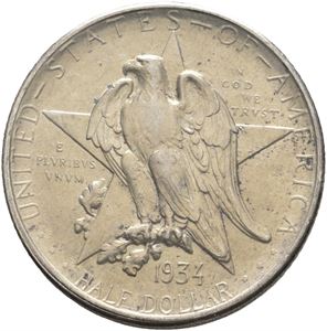 1/2 Dollar Texas Centennial 1934