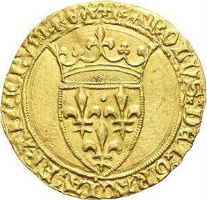 Charles VI 1380-1427, ecu d`or