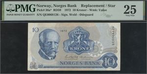 10 kroner 1972 QE