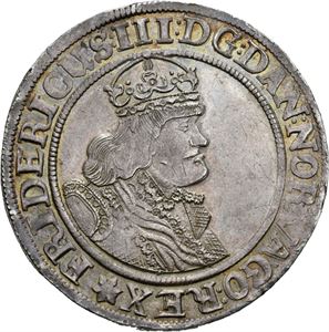 FREDERIK III 1648-1670. Speciedaler 1649. S.20