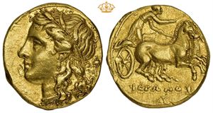AV 60 Litrai or Decadrachm, 269-263 BC