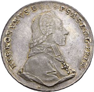 Hieronymus, taler 1776