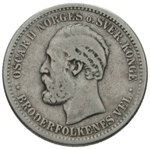 1 krone/30 skilling 1875