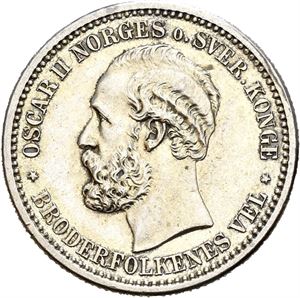 1 krone 1885