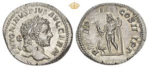 AR Denarius 214 AD