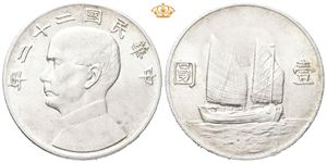 Sub Yat-sen, dollar år 22 (=1933)