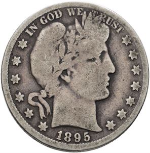 1/2 dollar 1895 O