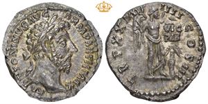 AR Denarius, AD 166