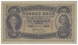 10 kroner 1942. A8803635