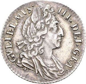 William III, 6 pence 1697