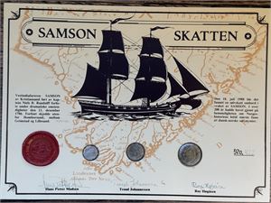 Samsonskatten, 3 mynter