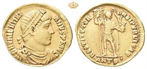 Valentinian I, AD 364-375. AV solidus (4,02 g)