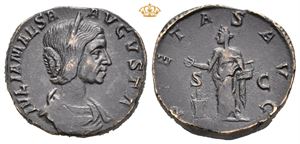 Julia Maesa. Augusta, AD 218-224/5. Æ sestertius (20,86)