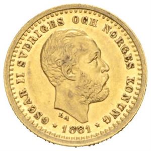 5 kronor 1881.