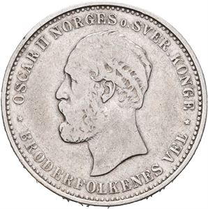 2 kroner 1892