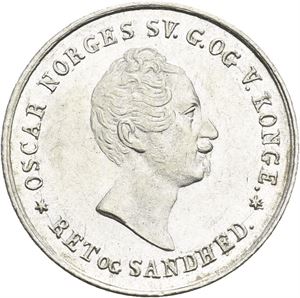 OSCAR I 1844-1859 12 skilling 1845